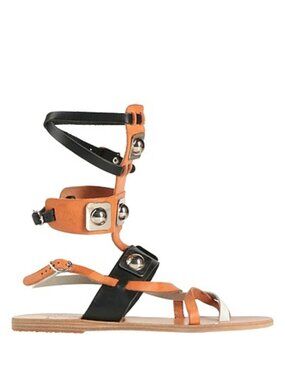 PETER PILOTTO x ANCIENT GREEK SANDALS strappy leather gladiator sandals NEW 39